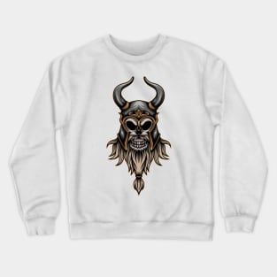 Warrior skull viking Crewneck Sweatshirt